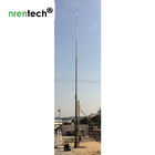 15m non-lockable pneumatic telescopic mast-30kg payloads/ light duty payloads telescopic mast/ antenna telescopic mast