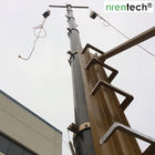 12m heavy duty payloads pneumatic telescopic mast for mobile telecommunication tower antenna mast tower broadcast mast