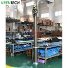12m aluminum mobile telescoping mast 30kg payloads 2.55m closed height-pneumatic lifting