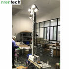 2.8m roof mount pneumatic telescopic mast move light tower-4x120W LED-vehicle mounted light tower